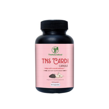 TNS Cardi Capsule with Black Cumin & Garlic Bulb Extract, Heart Health Supplement for Men & Women