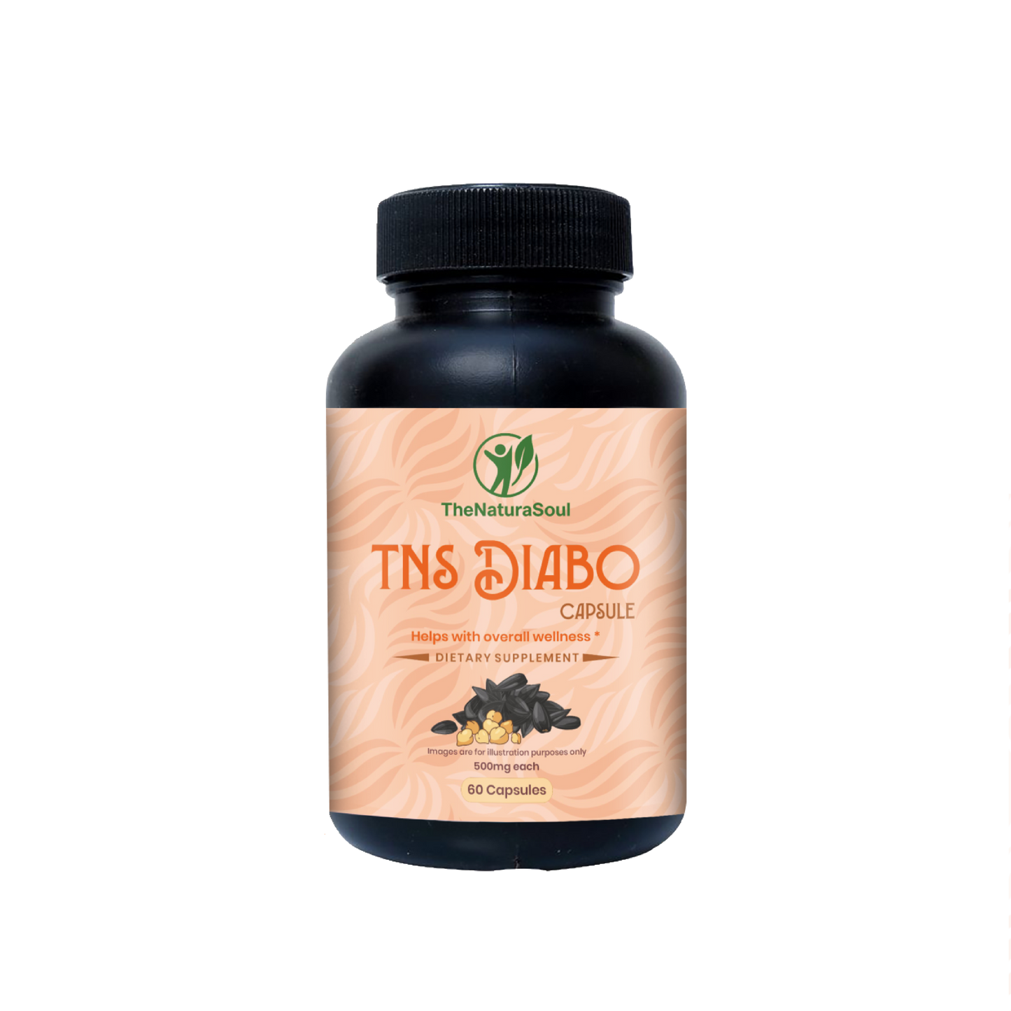 TNS Diabo Capsules, Diabetes Control Supplements, Helps Manage Blood Sugar Levels with Black Cumin & Fenugreek Seed Extract